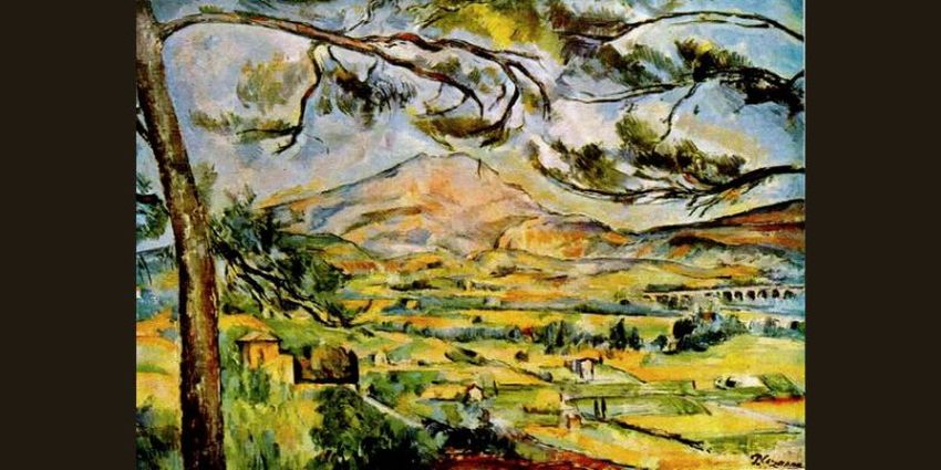 Tranh của Paul Cézanne đặc biệt chú trọng đến việc sắp xếp các hình khối