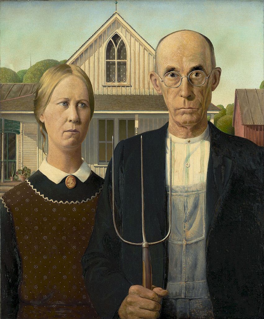 Bức tranh American Gothic